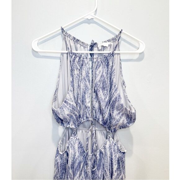 Astr the label cutout maxi dress snake print blue - Picture 4 of 6